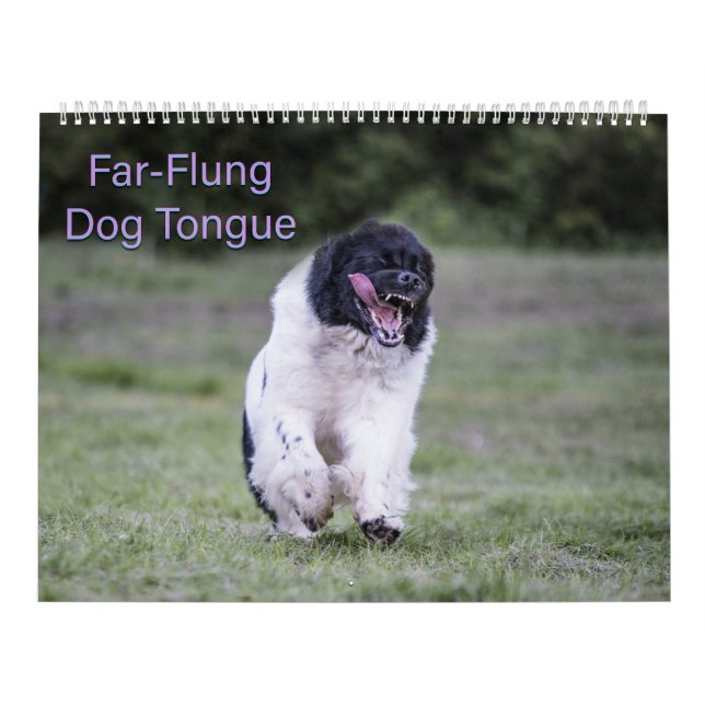 Långt Bortom Hund Tunga Kalender (Omslag)
