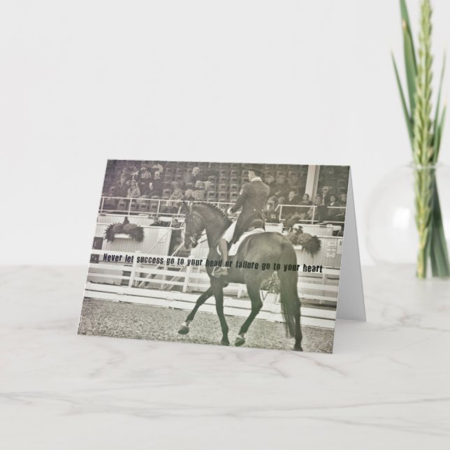 LÅNGT CLEAN LINE-hälsningskort Tack Kort (Framsida)