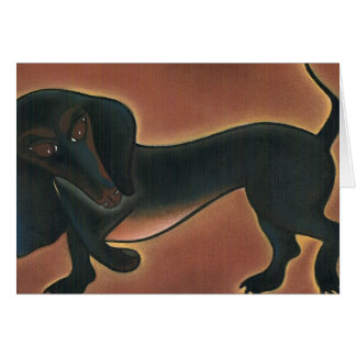 Långt dra tillbaka långt vid Robyn Feeley Hälsningskort