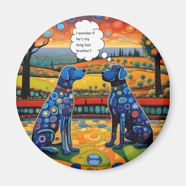 Långt förlorad bror magnet (Framsidan)