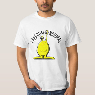 LÅNGT FRÅN NORMALT TVÅÖJAT MONSTER SHIRT T
