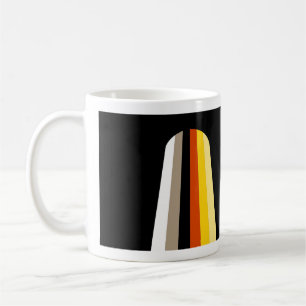 Långt Hår Pride Flagga Kaffemugg