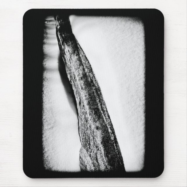 Långt hårt kall ensamt musmatta (Framsidan)