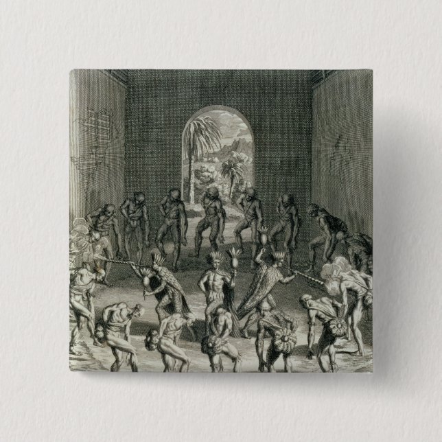 Långt in som karibiska präster ökar deras Cou Knapp (Framsida)