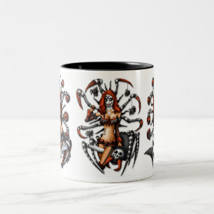 Långt kaffe 3 Två-Tonad mugg