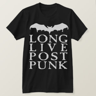 Långt live-inlägg tee shirt