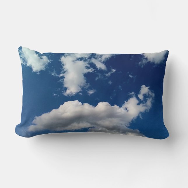 Långt mjukt moln lumbarkudde (Framsida)