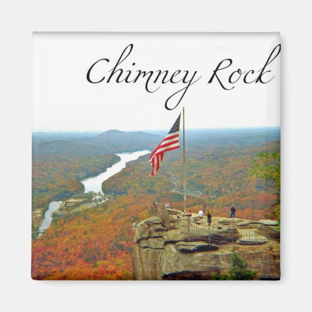 Långt ovanför Chimney Rock Magnet (Framsidan)