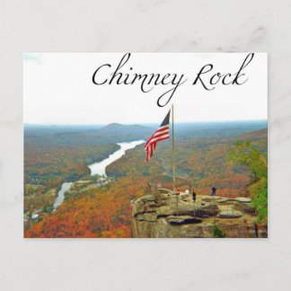 Långt ovanför Chimney Rock Vykort