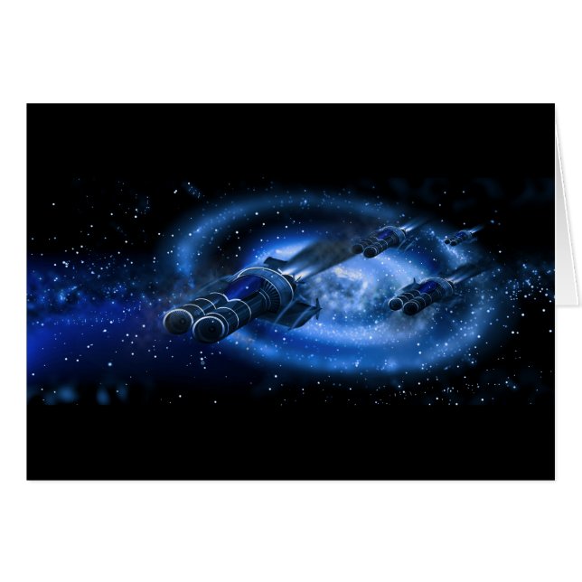 Långt Resa-hem Hälsningskort (Framsidan Horizontal)