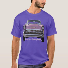 "… långt till min T-TRÖJA för hjärta" '57 Chevy Tröja
