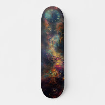 Långt ut Galaxy in Time Skate Board