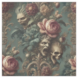 Långt ut ur smärtan - den gotiska Påstående-platta Tyg