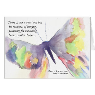 Längtan Hälsningskort