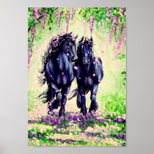 "Längtande Friesians ", Poster