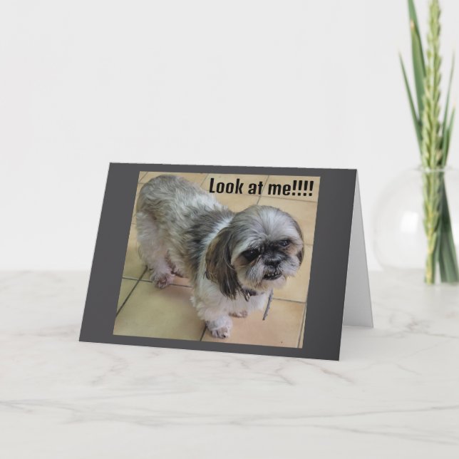 LÄNGTAR EFTER DIG PÅ THANKSGIVING KORT (Framsida)