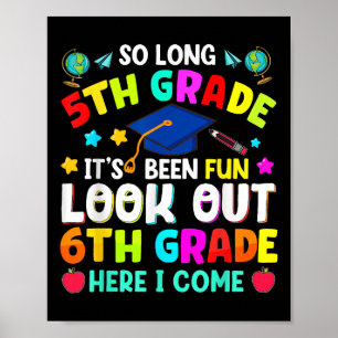 Långtids femtonde lärarbarnen Klass Student Poster