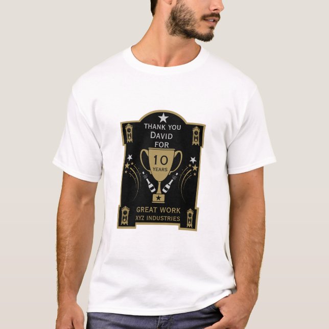 Långtidsanställning T Shirt (Framsida)