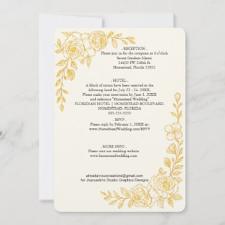 'Language of Love' All-in-One Wedding Invitation Inbjudningar