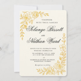 'Language of Love' All-in-One Wedding Invitation Inbjudningar