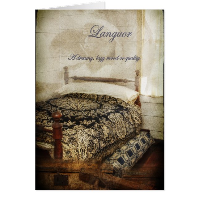 Languor Hälsningskort (Framsidan)