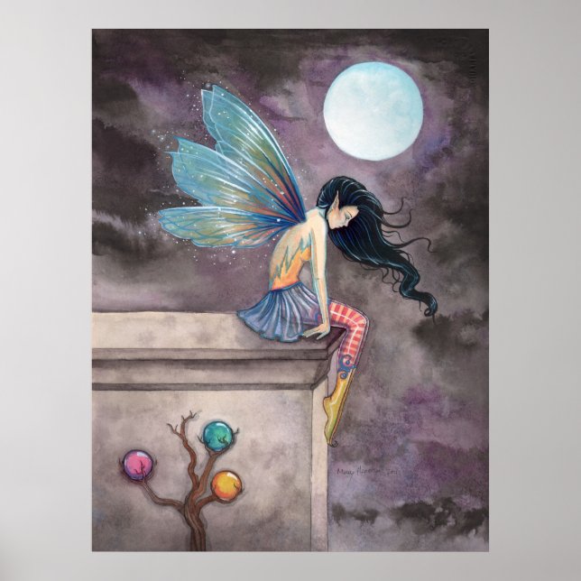 Långväga nedåt Poster (Framsidan)