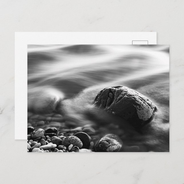 Långvarig exponering till havs vykort (Fram/baksida)