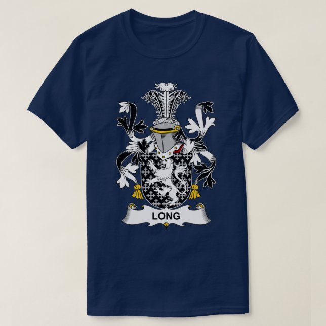Långvarig Jacka av Arm Family Crest T Shirt (Design framsida)