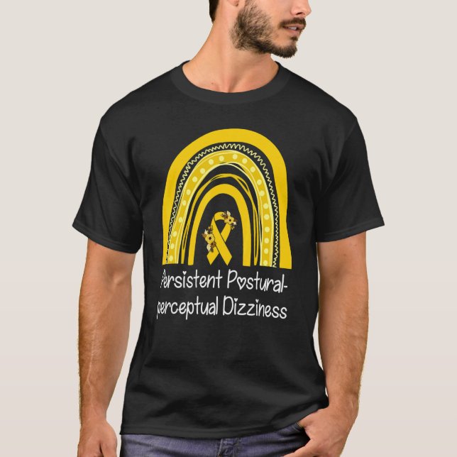 Långvarig postural upplevelse Yrsel PPPD Yell T Shirt (Framsida)