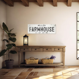 Långvarig Rustik Modern Industrial Farmhouse Canvastryck