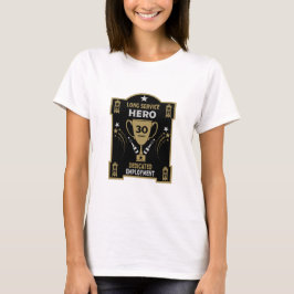 Långvarigt erkännande av anställning 30 år t shirt