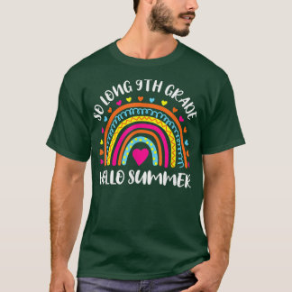 Långvarigt nionde Klass-Hejen-lärarbarn student T Shirt