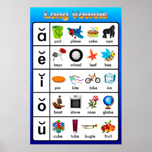 Långvåt inlärningsdiagram Poster