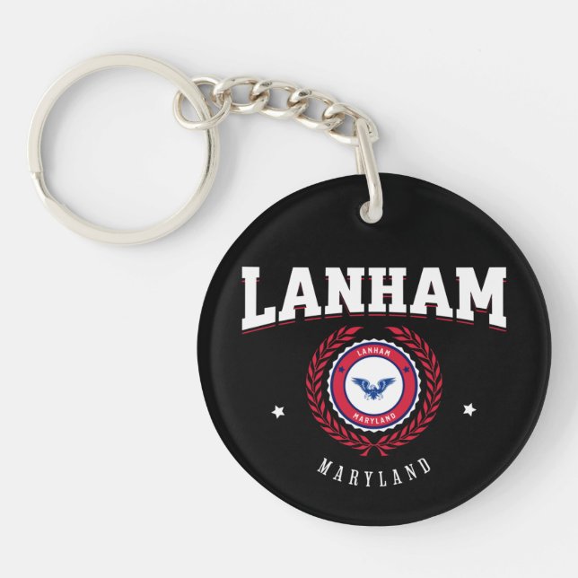 Lanham Maryland Red and White (Framsidan)