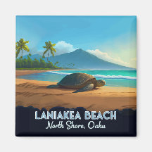 Laniakea Beach Haleiwa Oahu Hawaii Turtle
