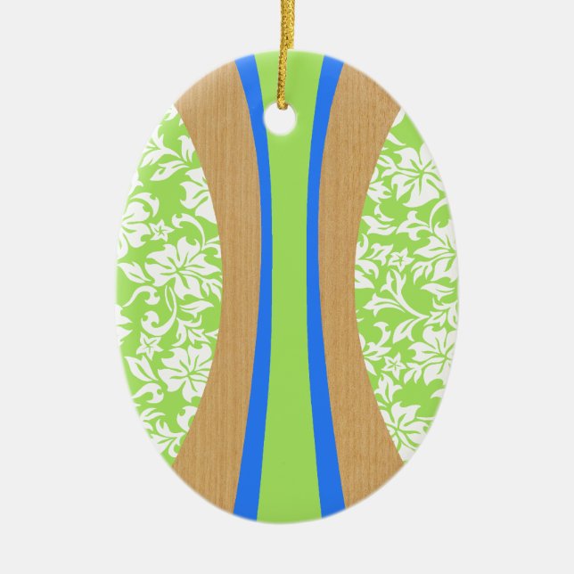 Laniakea Hawaiian Surfboard Ornament (Framsidan)