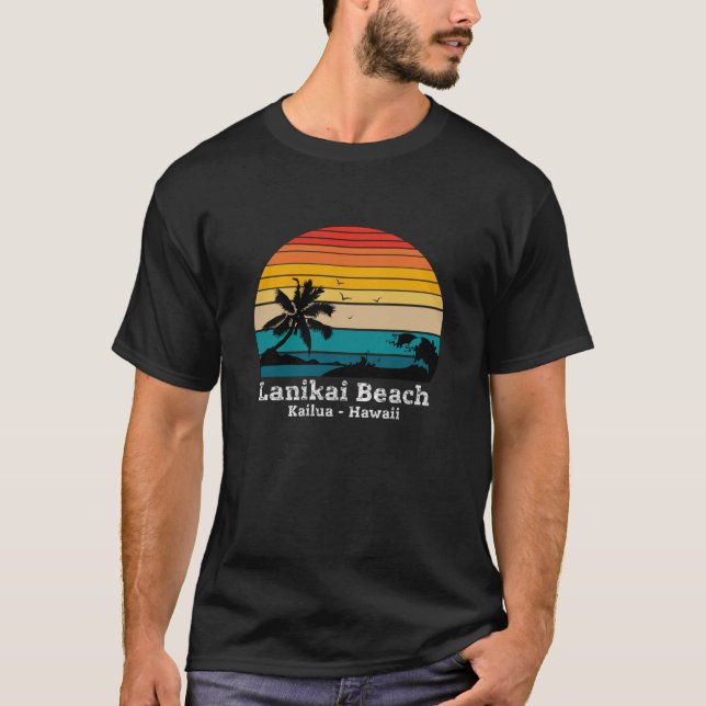 Lanikai Beach Kailua - Hawaii T Shirt (Framsida)