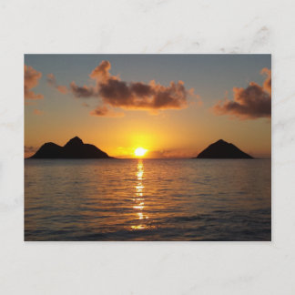 Lanikai Beach Sunrise Vykort