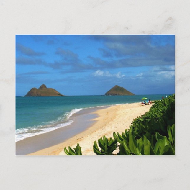 Lanikai, Hawai'i Vykort (Framsida)