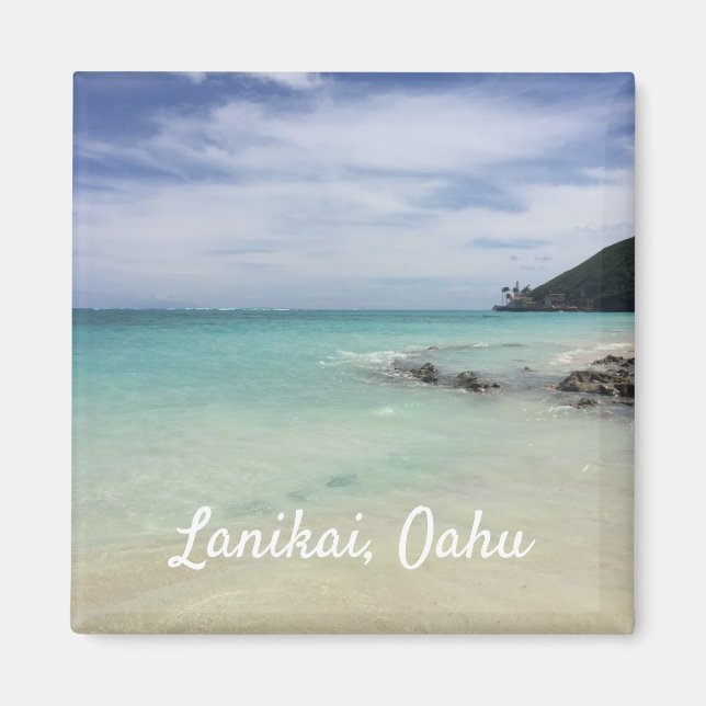 Lanikai, Oahu  Magnet (Framsidan)