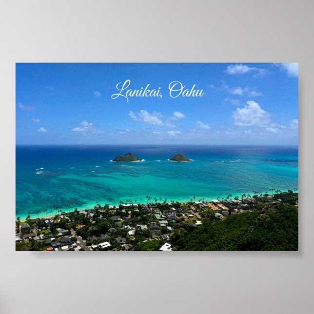 Lanikai Oahu  Poster (Framsidan)