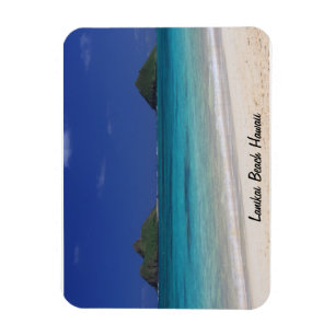 Lanikai strand Hawaii Magnet