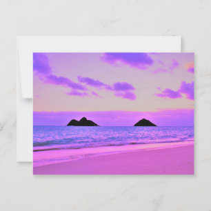 Lanikai Sunrise Vykort
