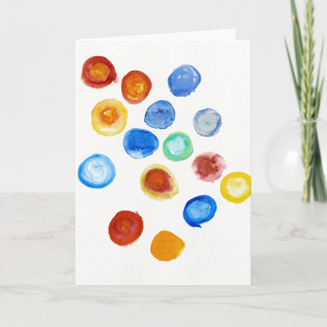 Lani's Circles Card Tack Kort (Framsida)
