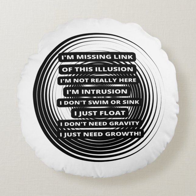 Länk saknas rund kudde (Framsidan)