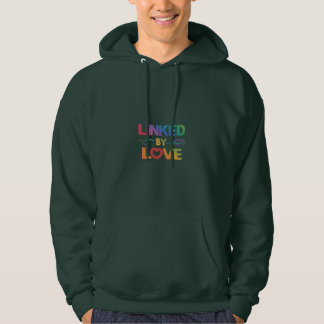 Länkad av Kärlek Hoodie