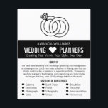 Länkad Bröllop Ringar-design, Bröllop-händelserapp Flygblad<br><div class="desc">Länkad Bröllop Ringar design,  Bröllop-annonseringsutfällare för händelsetabell från Affärskort Store.</div>