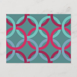 Länkade cirklar 2 vykort