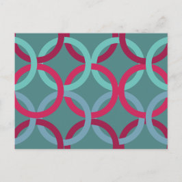 Länkade cirklar 2 vykort