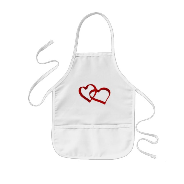 Länkade hörn Apron Barnförkläde (Framsidan)